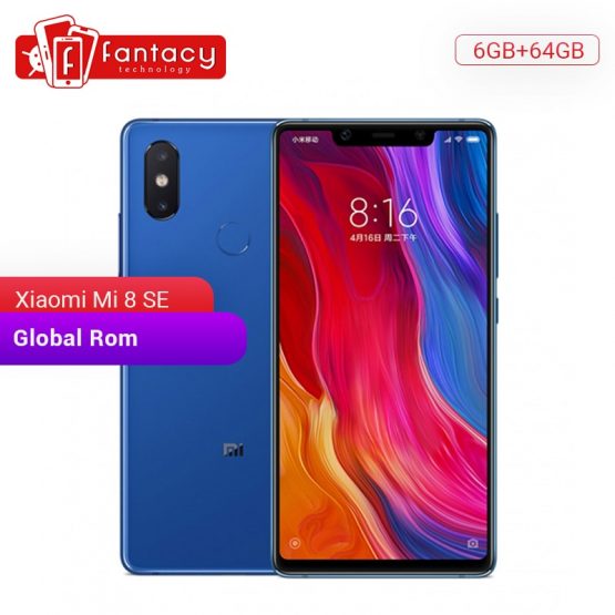 Global Rom Xiaomi Mi 8 SE 6GB 64GB Snapdragon 710 Octa Core 5.88" AMOLED Full Screen Smartphone Quick Charge 3.0