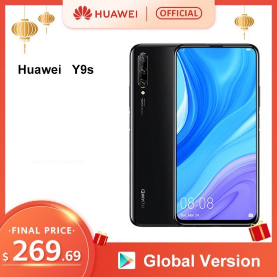 World Premiere Global Version Huawei Y9s 6GB 128GB 48MP Smartphone Triple AI Cameras Auto-Pop Up Front Camera 6.59“ cellphone