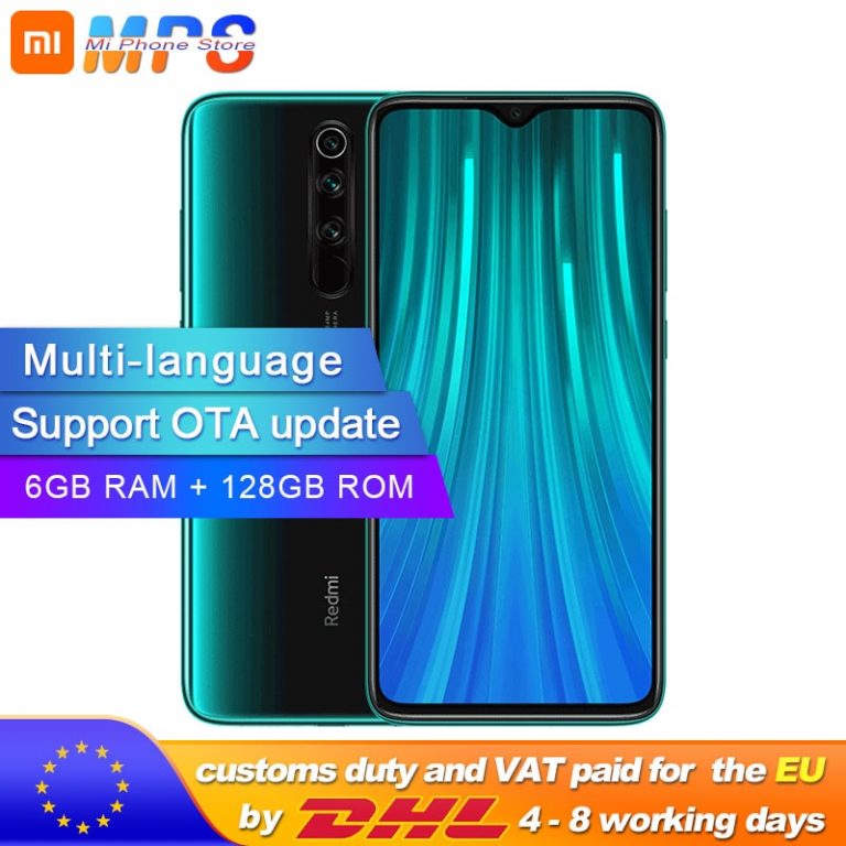 Global ROM Xiaomi Redmi Note 8 Pro 6GB 128GB Smartphone Octa Core