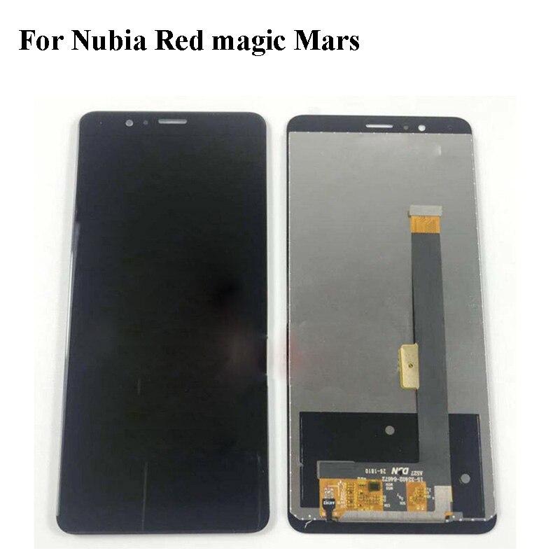Black LCD+TP For Nubia Red magic Mars NX619J LCD Display with Touch Screen Digitizer Smartphone Replacement Red magic Mars