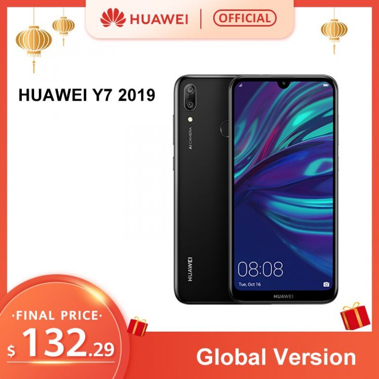 HUAWEI Y7 2019 Global Version Smartphone Android 3GB 32GB 4000mAh