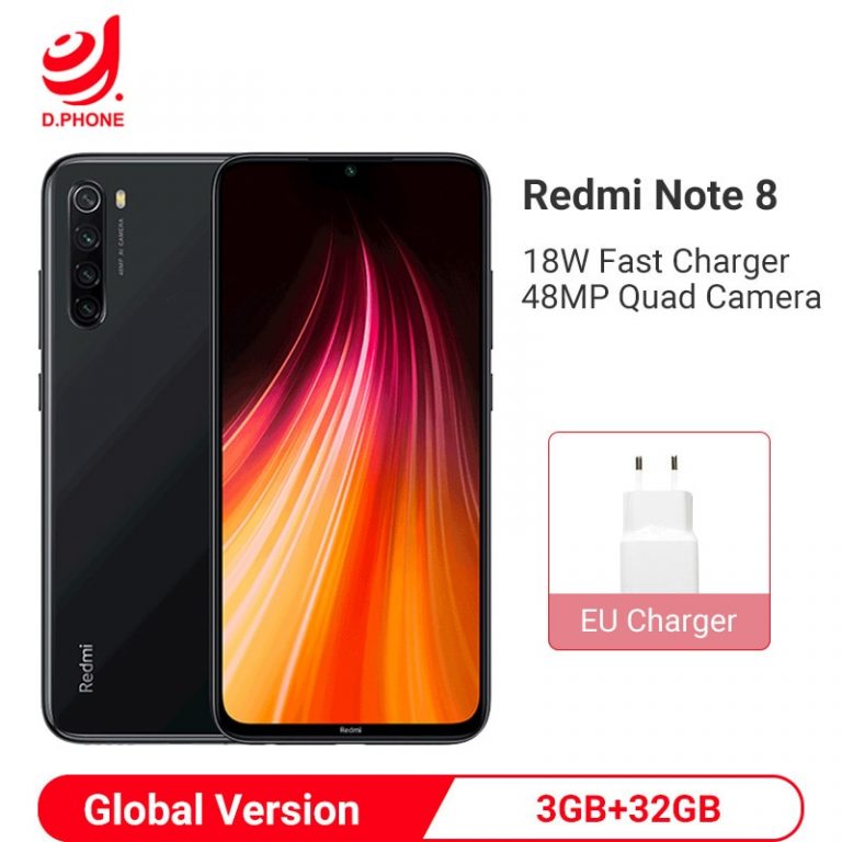 Global Version Xiaomi Redmi Note 8 3GB 32GB Smartphone Snapdragon