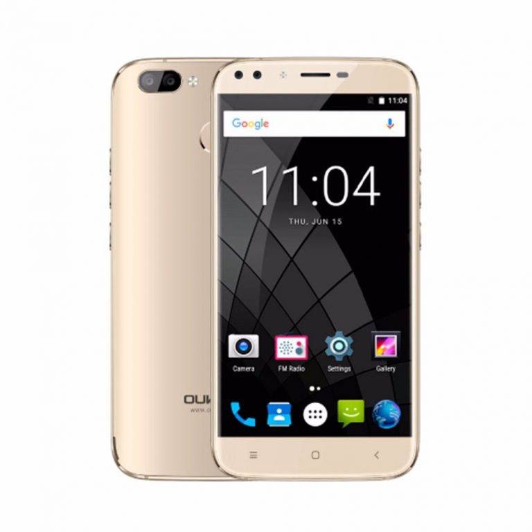 A stylish Oukitel U22 smartphone showcasing its four-camera setup and sleek design, perfect for photography and daily use.
