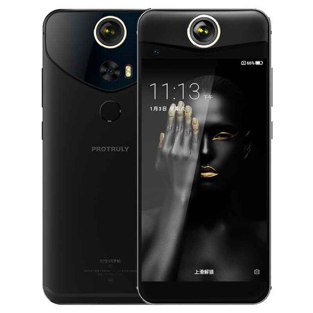 PROTRULY V10S Smartphone 360 Degree 26MP 3D VR Full View android 7.1 Snapdragon 625 Octa Core 4G NFC 4GB+64GB 16MP mobile phone