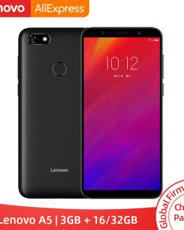 Global rom Lenovo A5 3GB 16GB Smartphone MTK6739 Quad Core 5.45 inch Screen 4G LTE Mobile Phones 4000mAh Face ID Fingerprint