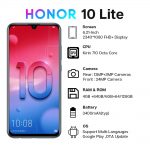 Global ROM Honor 10 Lite Smartphone 4GB /64GB Kirin 710 Octa Core