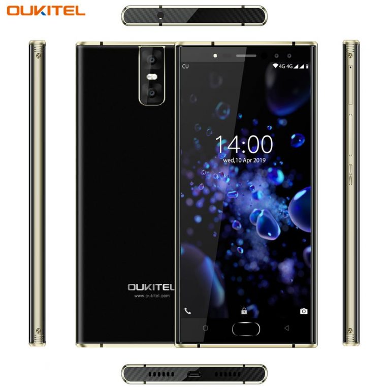 Oukitel K3 Pro Mobile Phone Octa Core 4GB 64GB 5.5"Dual 2.5D Screen