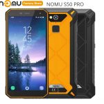 IP68 Waterproof NOMU S50 PRO 4G Smartphone 5.72'' Android 8.1 MTK6763 Octa-core 1.5GHz 4GB 64GB 16.0MP 5000mAh Type-C Cellphones