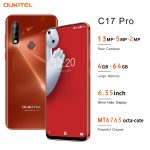 OUKITEL New 4G Smartphone C17 Pro 6.35" 19:9 Android 9.0 Octa Core