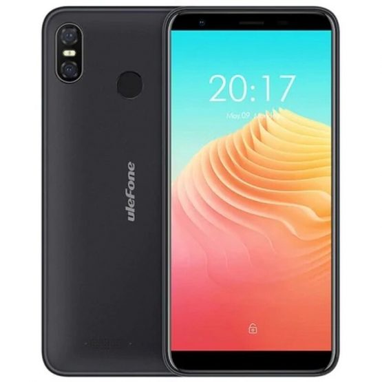 Ulefone S9 PRO Bleck O2 SmartPhone 2GB RAM 16GB ROM 5.5" Telephone MTK6739 Quad Core Android 8.1 8.0MP Fingerprint Mobile Phone