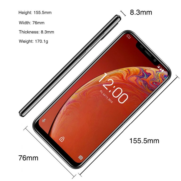 OUKITEL C13 Pro 5G/2.4G WIFI Android 9.0 6.18" 19:9 MT6739 Quad Core