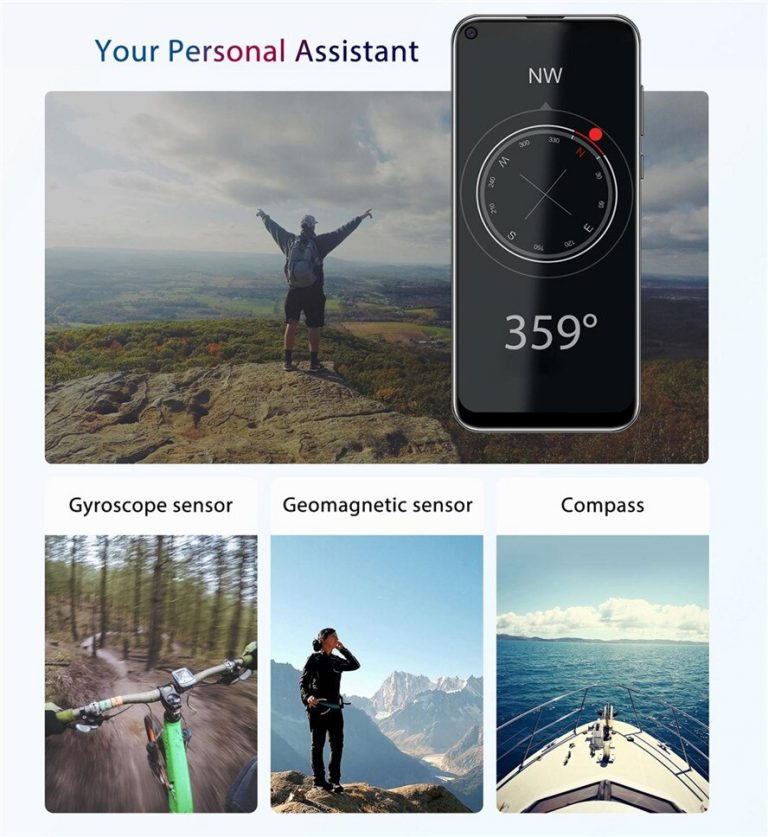 OUKITEL C17 Pro 6.35'' Android 9.0 4GB 64GB Smartphone 19:9 CPU Fingerprint