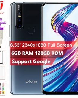 Original vivo S1 Mobile Phone 6.53" 6GB 128GB Helio P70 Octa Core 3940mAh Front Camera 24.8MP 3 Rear Cameras Selife Smartphone