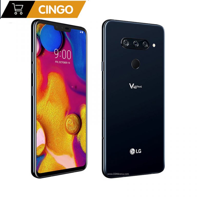 Original LG V40 ThinQ 6.4" 6GB RAM Android Octa Core dual front 3 rear Cameras Fingerprint SmartPhone V405UA/V409N/V405EBW