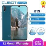 Cubot R19 Android 9.0 19:9 3GB 32GB Quad Core Fingerprint Smartphone