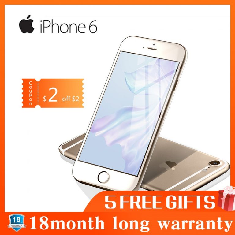 used Phone Apple iPhone 6 smartphone 1GB RAM 16GB ROM 12.0MP LTE camera