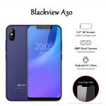 Blackview A30 3G Face ID Mobile Phone 5.5inch Android 8.1 Smartphone Quad Core 19:9 Full Screen Mobilephones MTK6580A 2GB+16GB