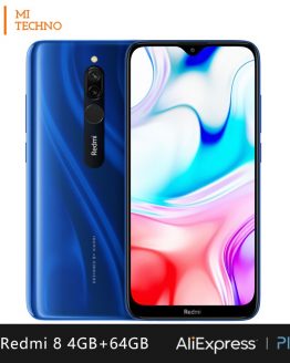 Smartphone Xiaomi Redmi 8 (teléfono móvil 4GB RAM 64GB ROM libre nuevo barato gran batería 5000mAh android) [Versión Global]