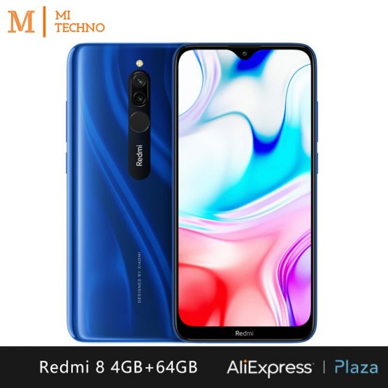 Smartphone Xiaomi Redmi 8 (teléfono móvil 4GB RAM 64GB ROM libre nuevo barato gran batería 5000mAh android) [Versión Global]