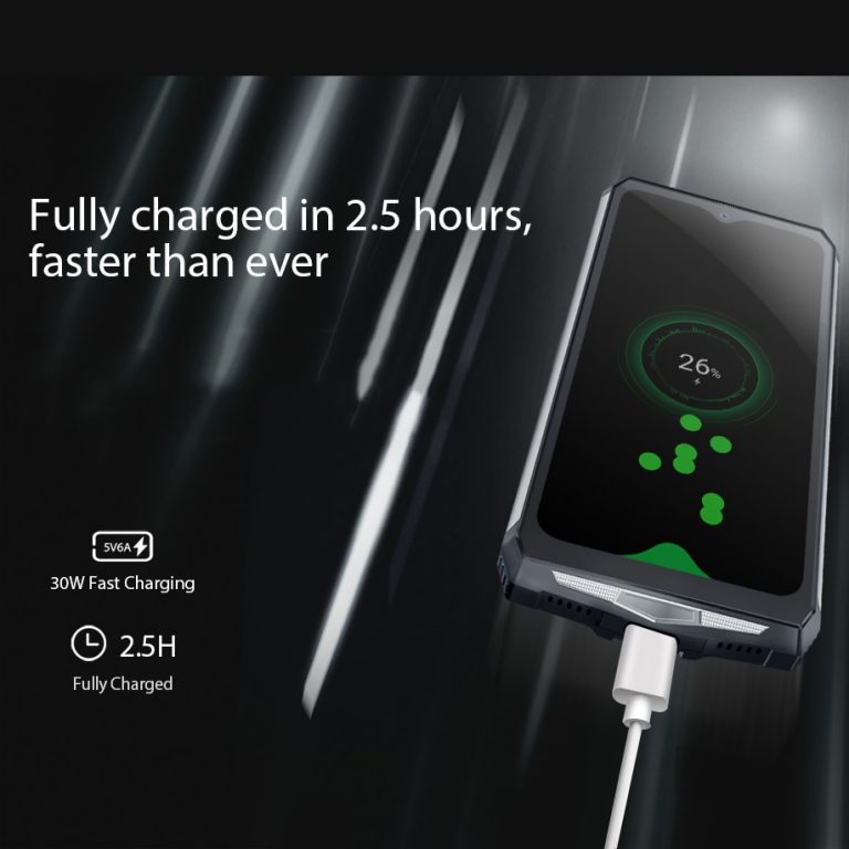 Blackview IP68 Waterproof Cellphone 13000mAH 30W fast charging 4G