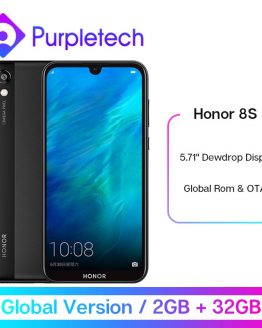 In Stock Global Version Honor 8S 8 S 2GB 32GB Smartphone 5.71''Full Screen MT6761 Quad Core 13MP+5MP Android 9 Cellphone