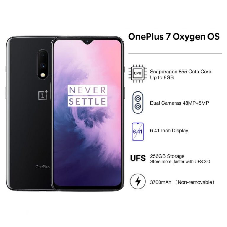 New OnePlus 7 12GB RAM 256GB Global ROM Smartphone AMOLED 6.41 Inch