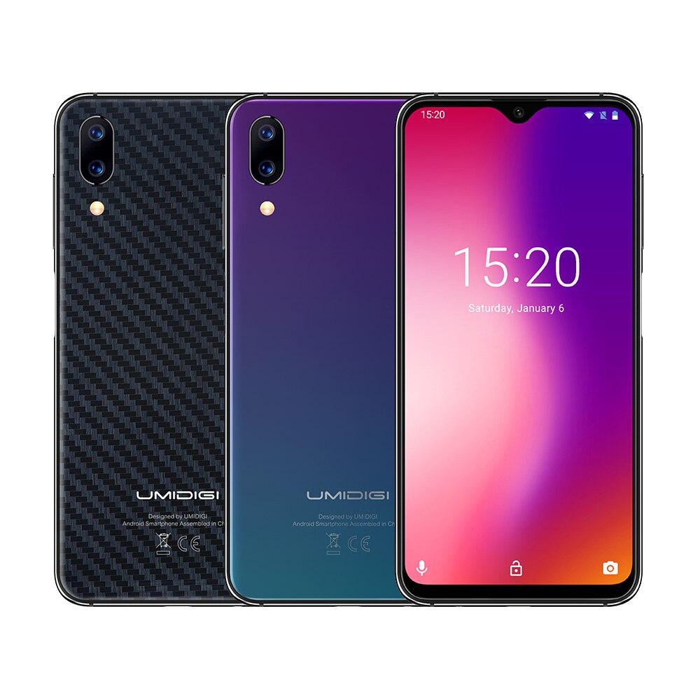 UMIDIGI One Max Global Vertion 128GB 6.3" Waterdrop Full-Screen Smartphone 4150mAh NFC Wireless Charge Android 8.1 Mobile phone