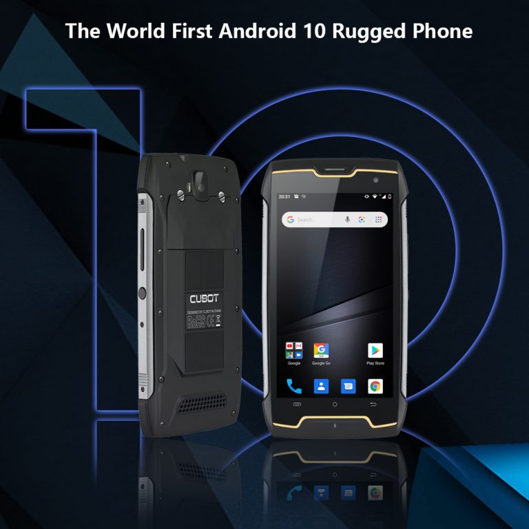 Cubot KingKong CS rugged smartphone with 4400mAh battery and IP68 waterproof rating