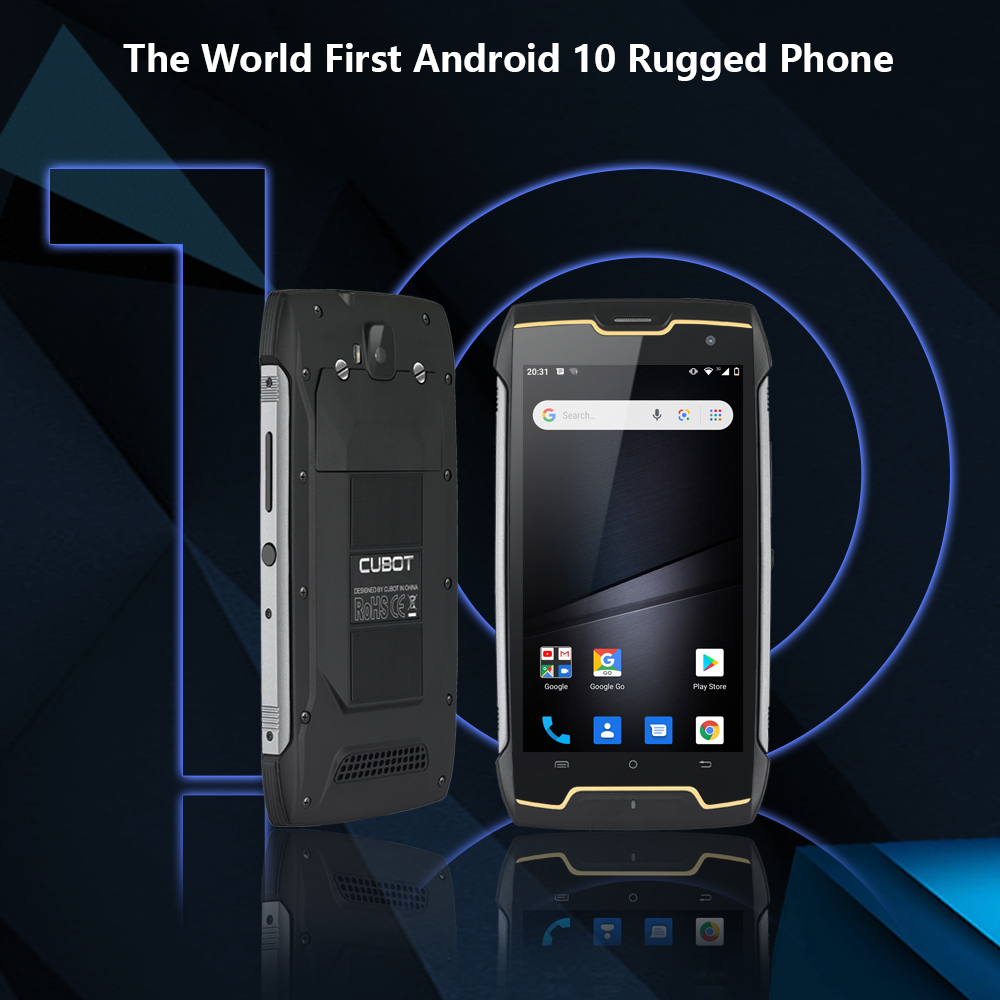 Cubot KingKong CS Smartphone 5 Inch 4400mAh Google Android 10 Dual SIM Card Telephone Rugged Phone IP68 Waterproof King Kong