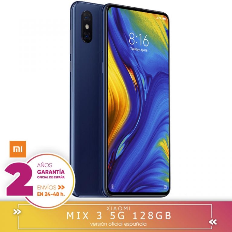 Xiaomi mix 3 5G 6GB 128GB Snapdragon 855 octa Núcleo 5G