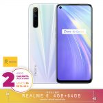[Official Spanish Version Warranty] Realme 6 4 + 64 gb, 6 + 128 gb