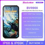 Blackview  NFC 8GB RAM 256GB ROM Helio P90 Octa Core 4G Rugged Smartphone