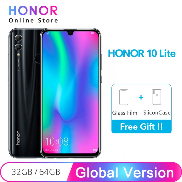 Original Global Version Honor 10 Lite 32GB Smartphone Octa Core