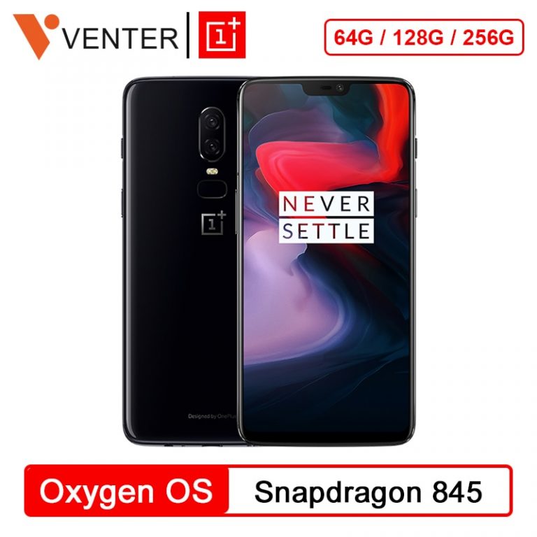 Global ROM OnePlus 6 6GB/8GB RAM 128GB ROM Snapdragon 845 Octa Core
