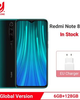 Global Version Xiaomi Redmi Note 8 Pro 6GB 128GB Smartphone 64MP Quad Camera Helio G90T Octa Core 4500mAh NFC Cell Phone