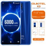 OUKITEL K9 Celular Phones 7.12" FHD Smartphone 1080*2244 16MP 2MP/8MP