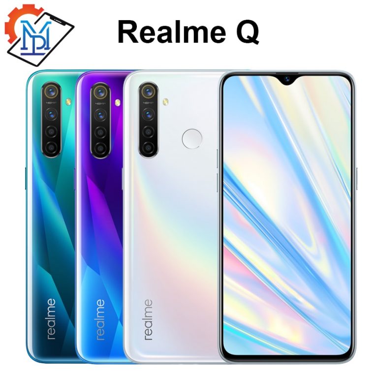 Original Realme Q Mobile Phone 6.3" Full Screen 4GB RAM 64GB ROM Snapdragon