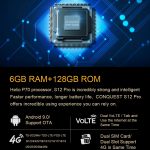 Conquest S12 Pro IP68 Waterproof Rugged Smartphone P70 6GB+128GB 5.99"