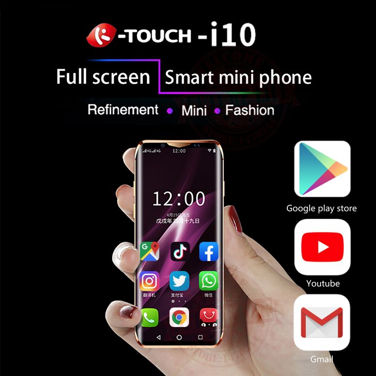Anica K-Touch i10/10s mini 4G smartphone 3.5 Inch 3GB RAM 32G/64G ROM Android 8.1 FaceID Wifi Hotspot Smallest Mobile phone 2 Anica K-Touch i10 Mini Smartphone – 3.5" Display, 3GB RAM, 32GB/64GB ROM, Face ID, 4G Connectivity