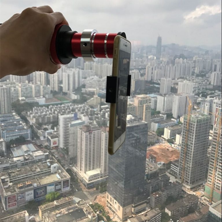 ORBMART 50X Telescope + 3 in 1 Fish Eye Lens + Extendable Handheld Selfie Stick