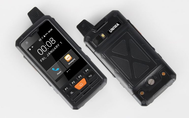 Original New UNIWA F50 PTT Walkie Talkie 2.8'' Touch Screen 4000mAh