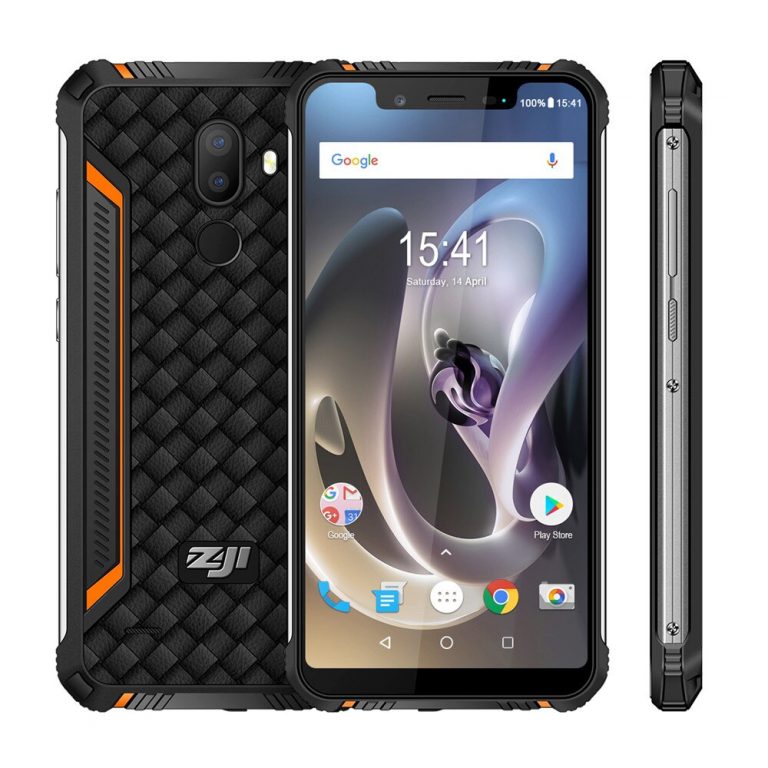 HOMTOM ZOJI Z33 SmartPhone IP68 Waterproof MT6739 1.5GHZ 3GB 32GB 4600mAh 5.85" Dual sim Android 8.1 OTA OTG Face ID Cellphones