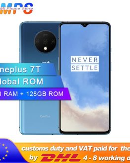 New Arrival Original Oneplus 7T 7 T Smartphone 8GB RAM 128GB ROM Android 10 Snapdragon 855 Plus 6.55'' 90Hz Screen Camera 48MP