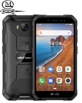 Ulefone Armor X6 IP68 shockproof Rugged Smartphone Android 9.0 MT6580 Quad-core mobile phone 4000mAh 2GB + 16GB 3G cellphone