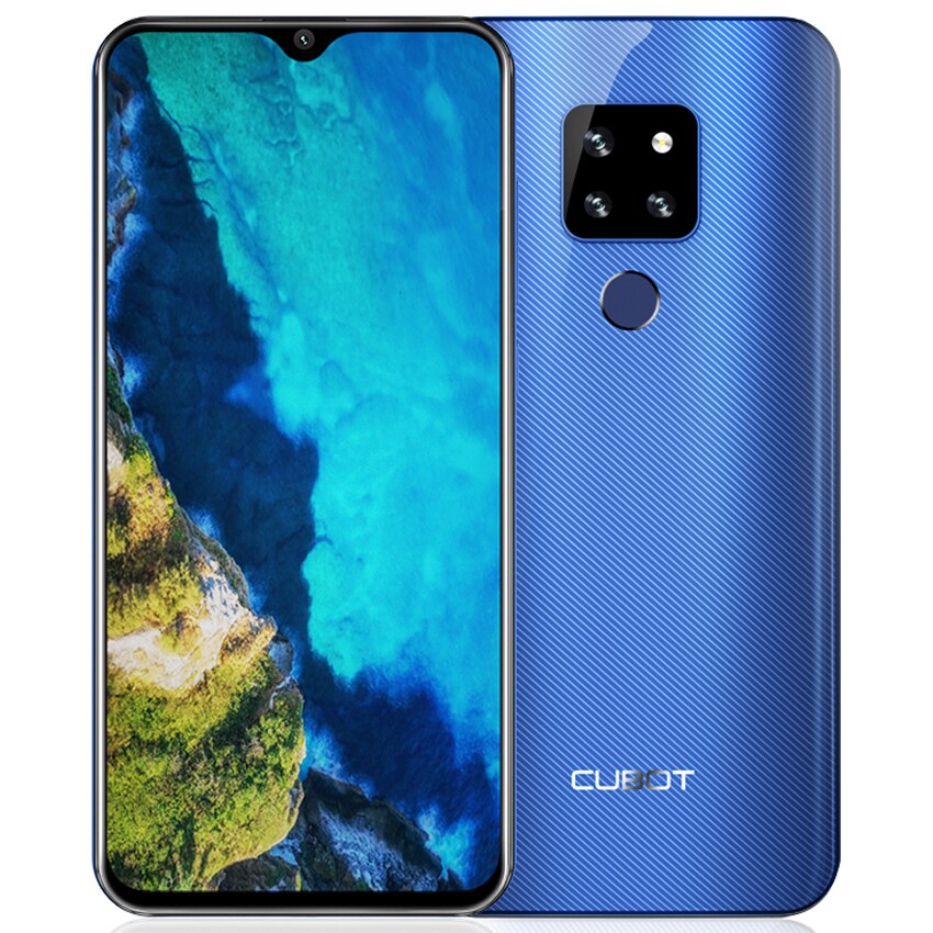 Cubot P30 4GB 64GB Android 9.0 4G Smartphone 6.3'' FHD+ Waterdrop Screen 2340*1080 4000mAh Face ID 13MP Unlock Mobile Phone