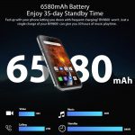 Blackview 6.3 Inch IP68 Rugged Smartphone 6GB 128GB Helio P70 Mobile Phone