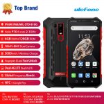 Ulefone Armor 6S Waterproof IP68 NFC Rugged Mobile Phone Helio P70 Android