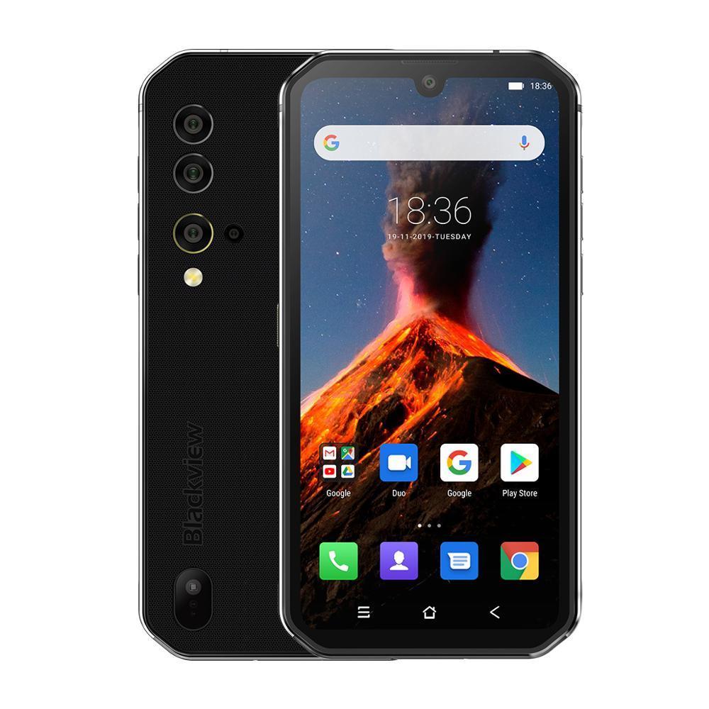 Blackview BV9900 NFC 8GB RAM 256GB ROM Helio P90 Octa Core 4G Rugged Smartphone 4380mAh Android 9.0 IP68 Waterproof Mobile Phone