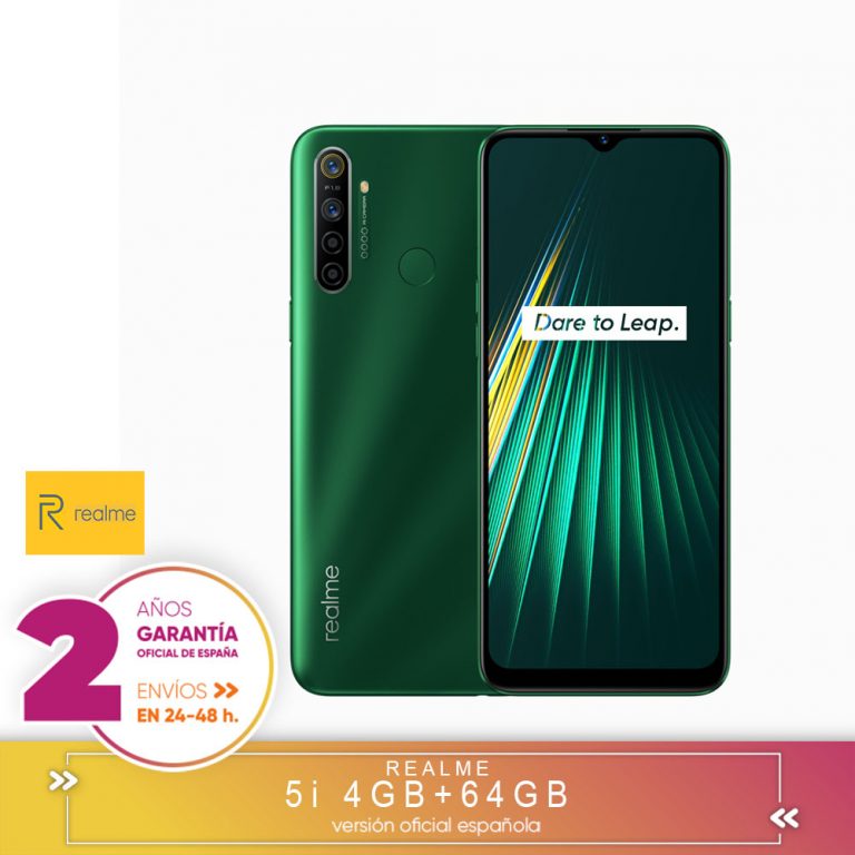 [Official Spanish Version Warranty] Realme 5i 4 hard gb 64 hard gb Snapdragon
