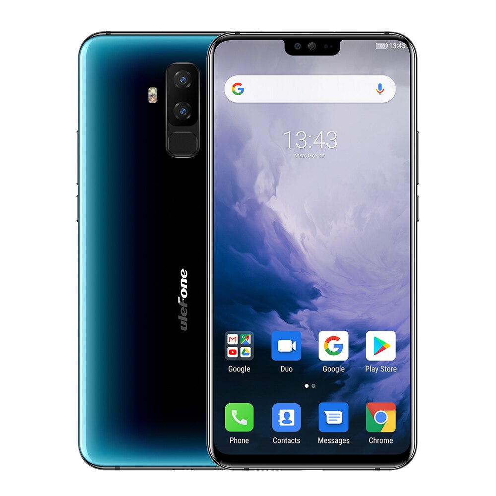 Ulefone T2 T 2 6.7'' FHD+ Smartphone Helio P70 Octa Core Cellphone 6GB+128GB Android 9.0 Mobile Phone 4200mhA NFC Dual 4G LTE